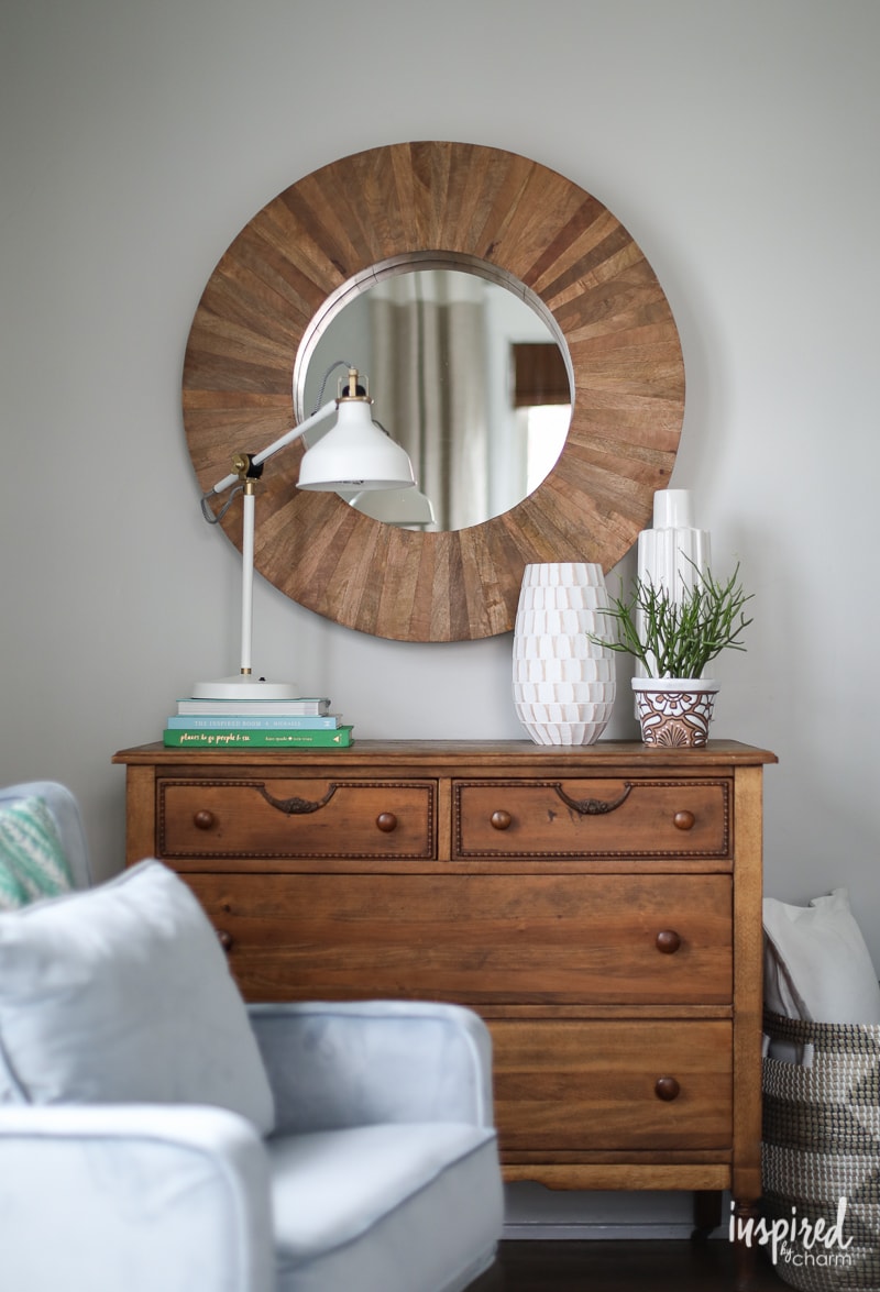 Image result for wall mirror in guest bedroom