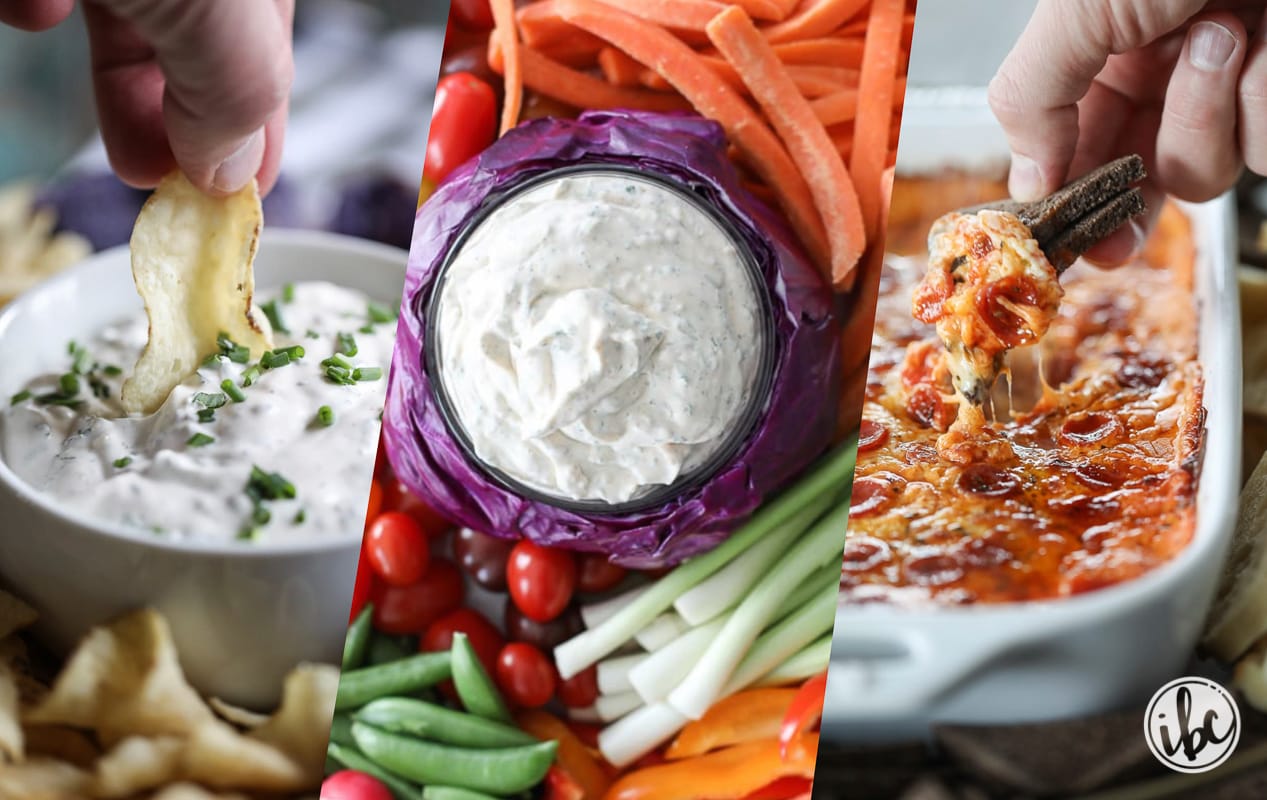A Collection of the BEST Easy and Delicious Dip Recipes #easy #delicious #dip #recipes #appetizer #dips #partyfood #appetizers #snack