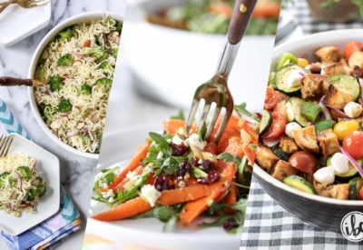 Unique and Delicious Salad Recipes #salad #recipe #lettuce #panzanella #pastasalad #pasta #potatosalad #dessertsalad
