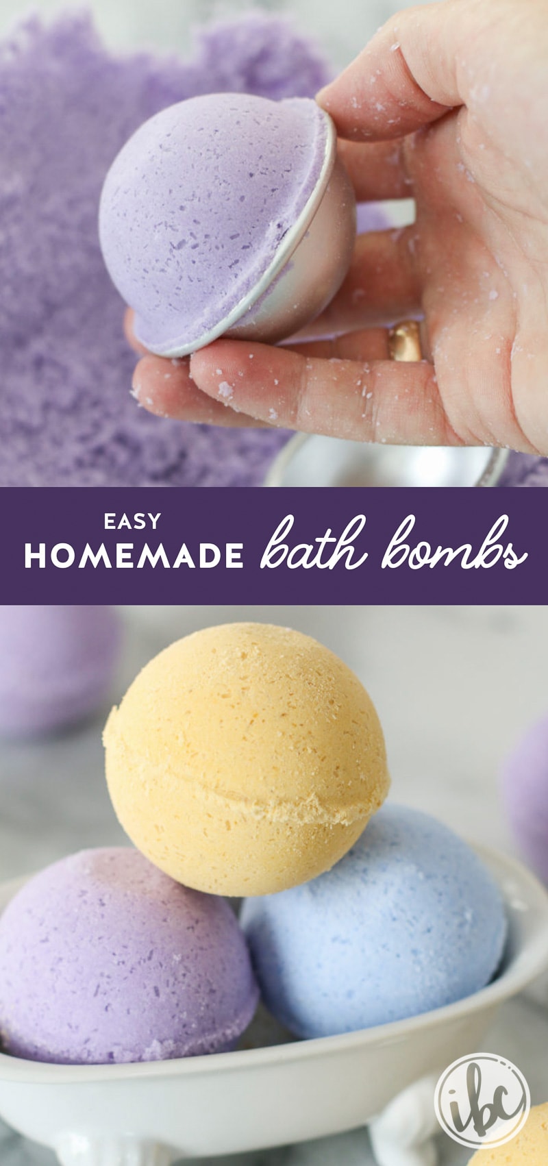 Learn how to make your own DIY Bath Bombs! Lush - inspired #bath #bomb #DIY