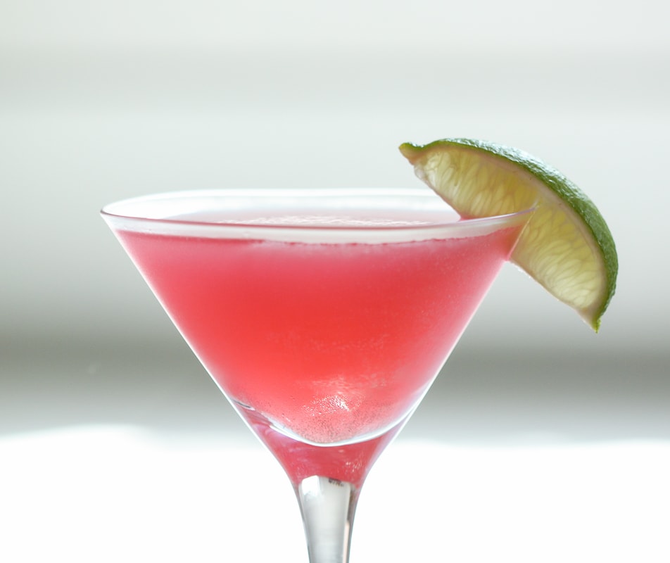 close up of The Perfect Cosmo drink