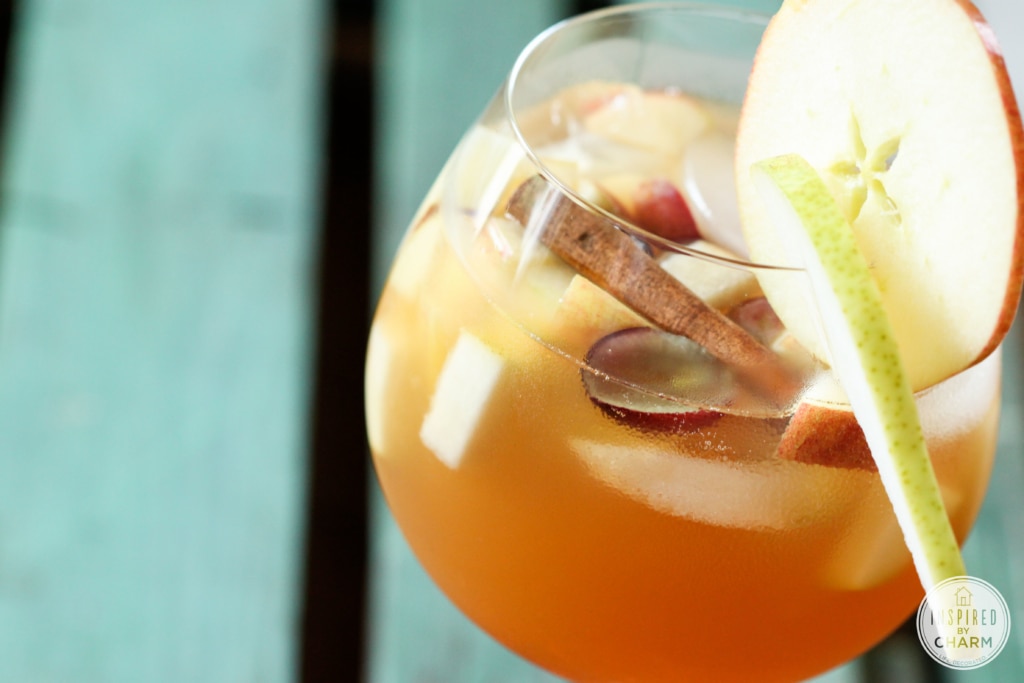 Apple Cider Sangria | Inspired by Charm