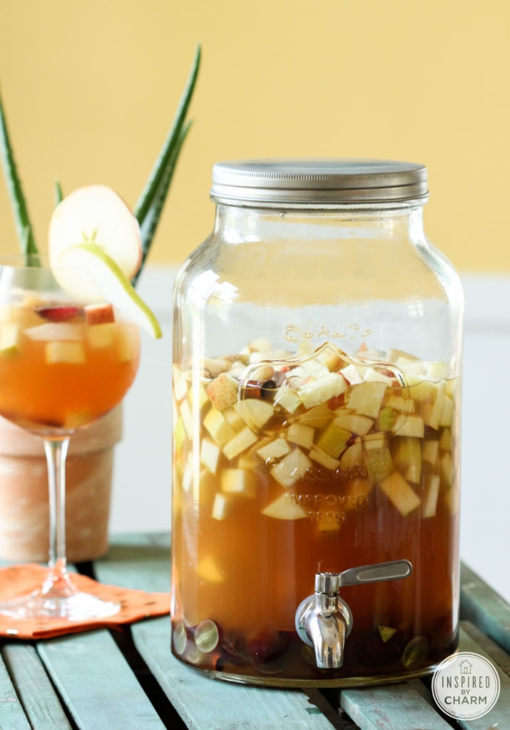 Apple Cider Sangria | Inspired by Charm