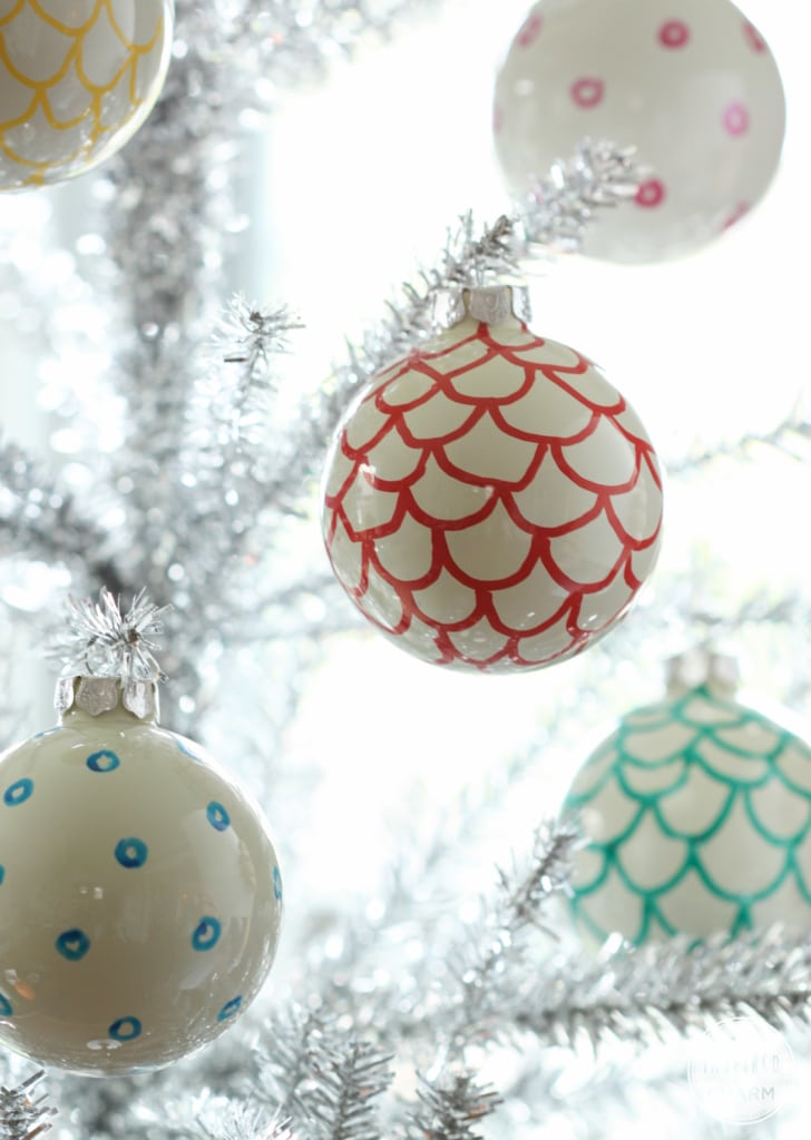 DIY Scallop Ornaments | Inspired by Charm #IBCholiday #12day72ideas