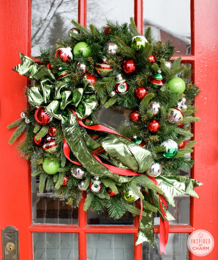 Another Festive Wreath | Inspired by Charm #12days72days #IBCholiday
