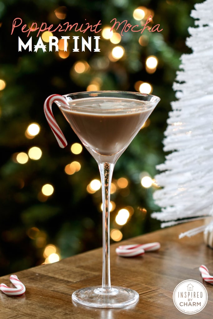 Pumpkin Spice and Peppermint Mocha Martinis | Inspired by Charm #IBCholiday #12days72ideas