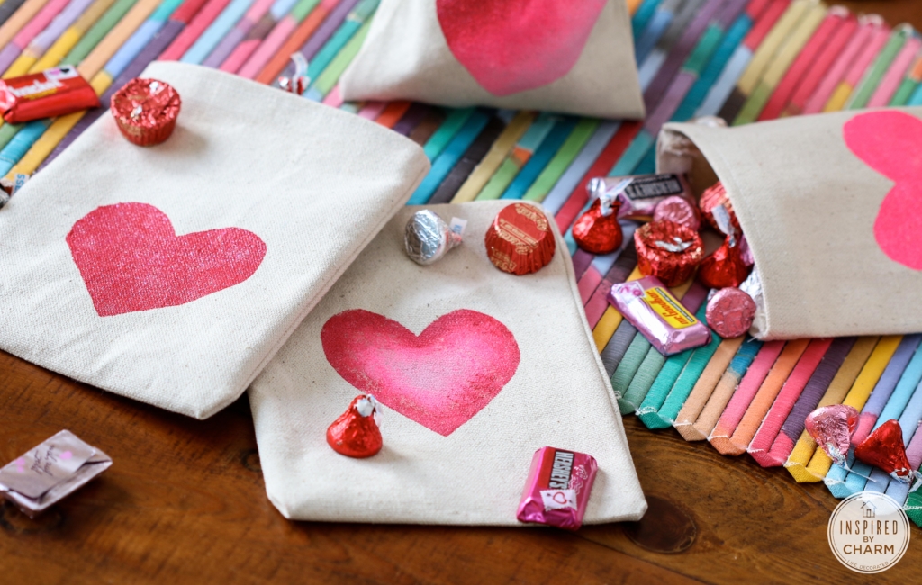 DIY Valentine's Day Treat Bags | Inspired by Charm 