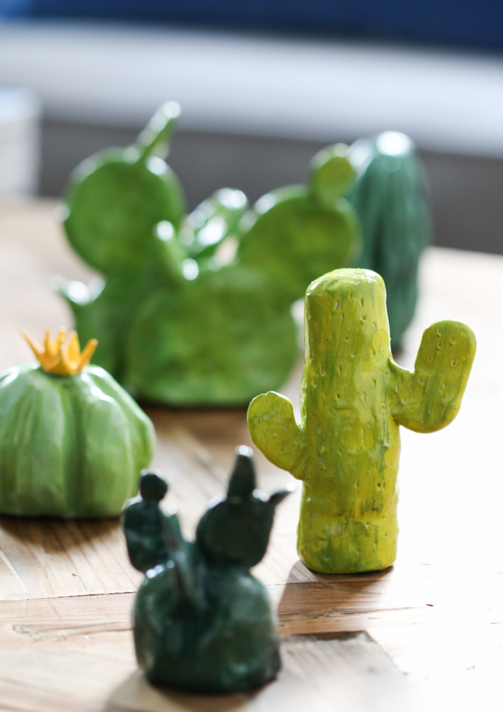 DIY Clay Cactus Garden | Inspired by Charm 