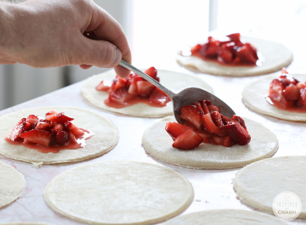 Strawberry Hand Pies | Inspired by Charm