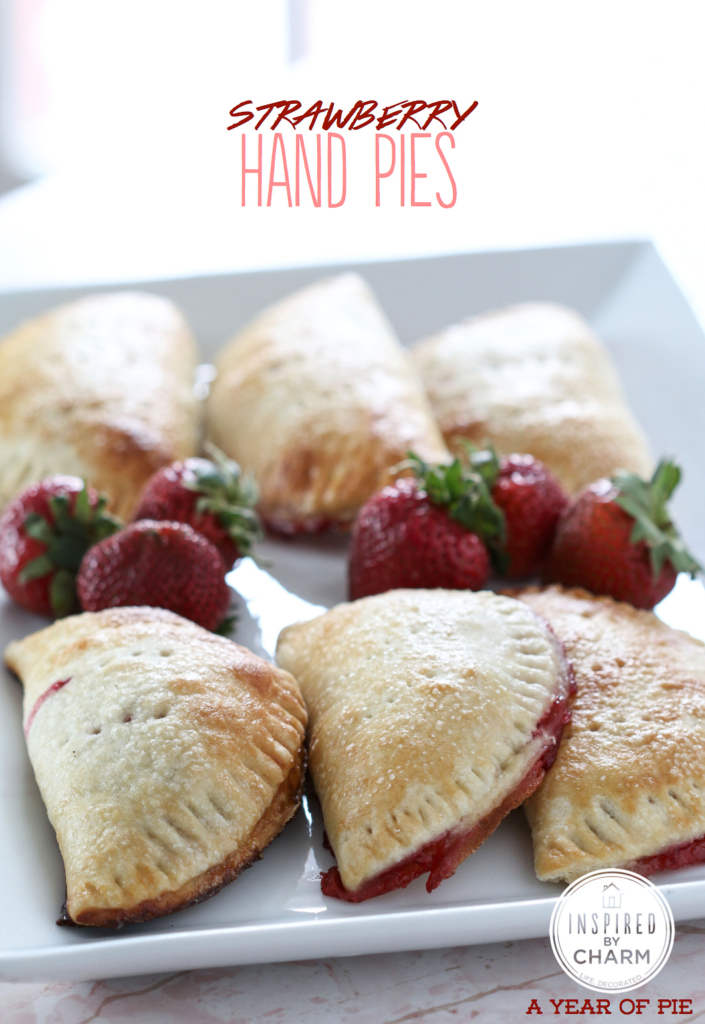 Strawberry Hand Pies | Inspired by Charm