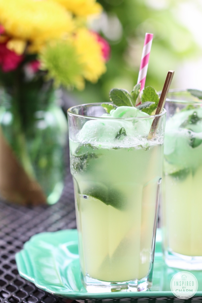  Ginger & Mint Lime Floats | Inspired by Charm