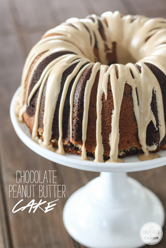 Chocolate - Peanut Butter Cake | Inspired by Charm