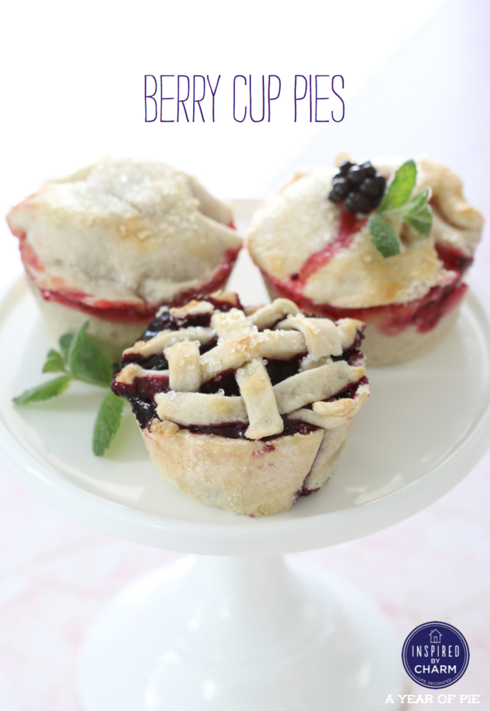 Berry Cup Pies | Inspired by Charm #ayearofpie