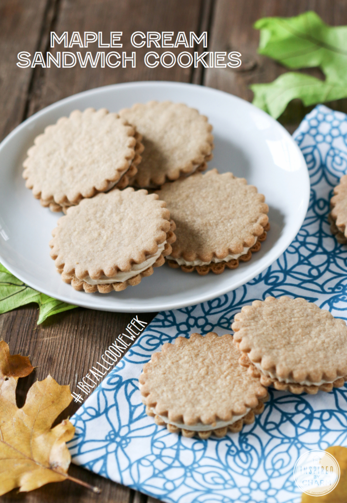 Maple Cream Cookie recipe #fall #cookie #recipe