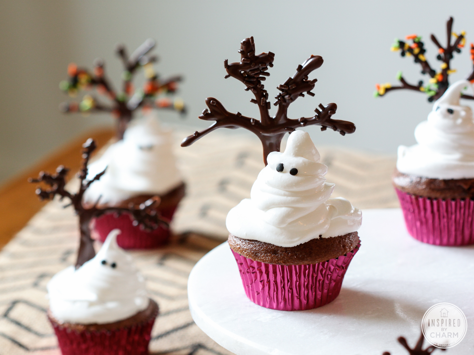 Ghost Cupcakes | Inspired by Charm