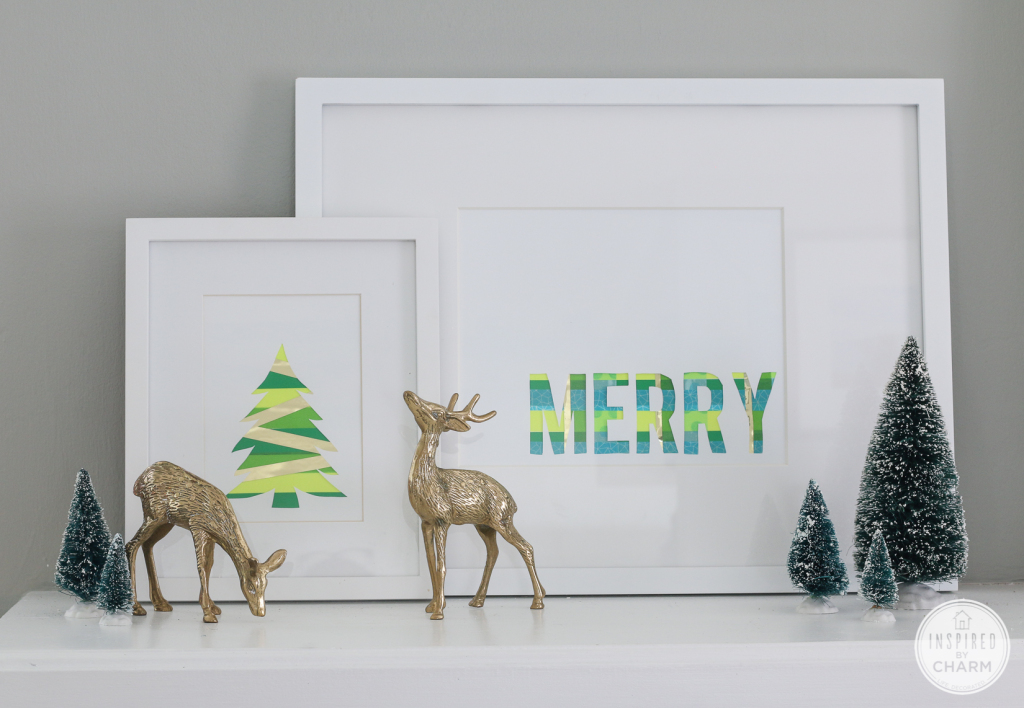 DIY Christmas Art | Inspired by Charm