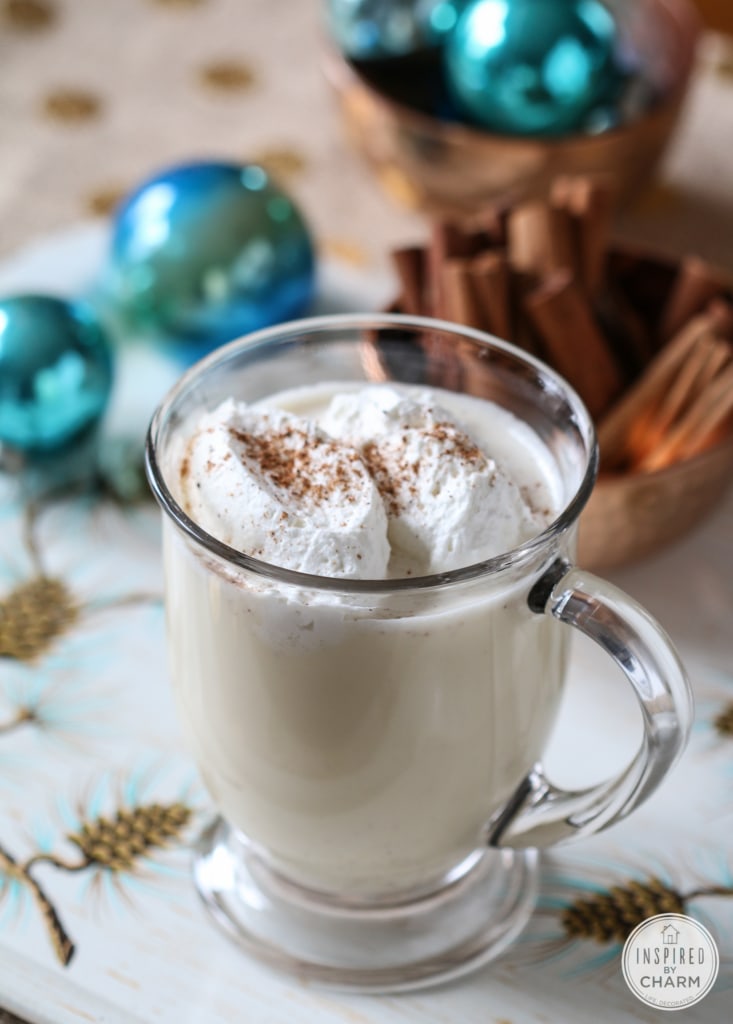 Homemade Eggnog | Inspired by Charm
