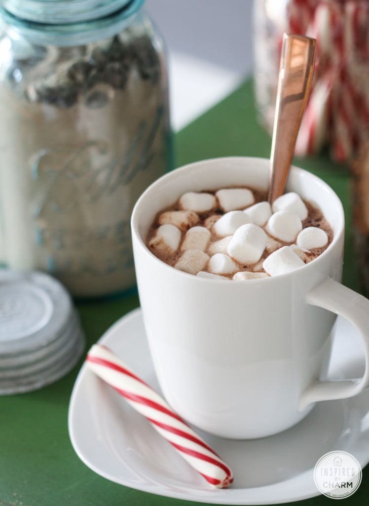 Hot Cocoa Bar and Homemade Recipe | Inspired by Charm