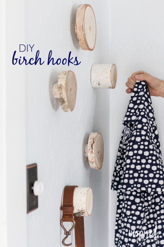 DIY Birch Hooks | Inspired by Charm
