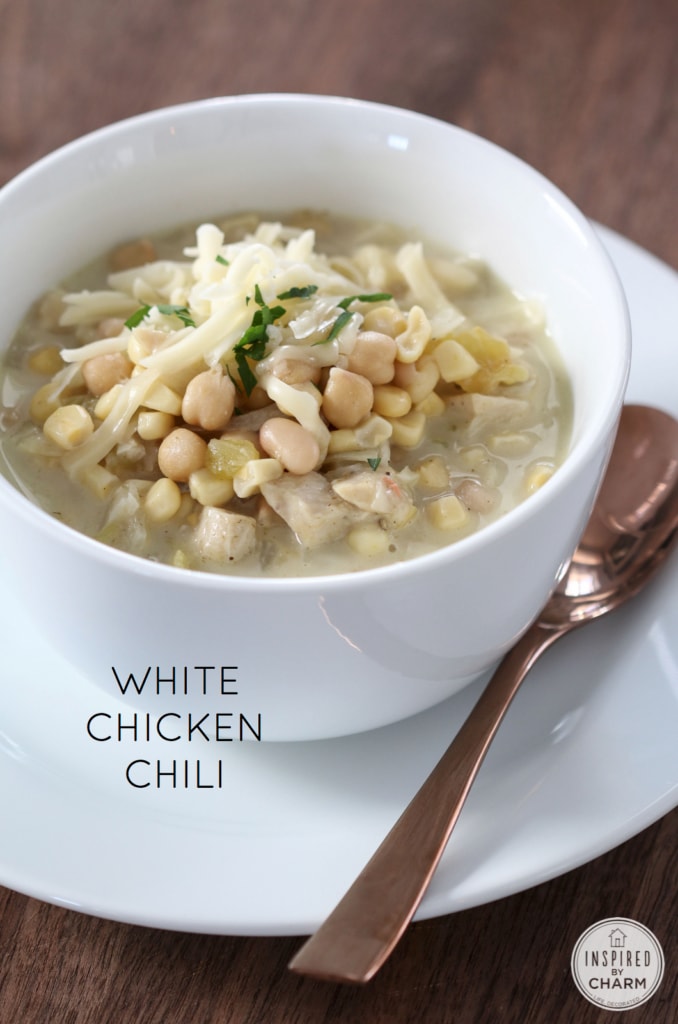 White Chicken Chili | Inspired by Charm