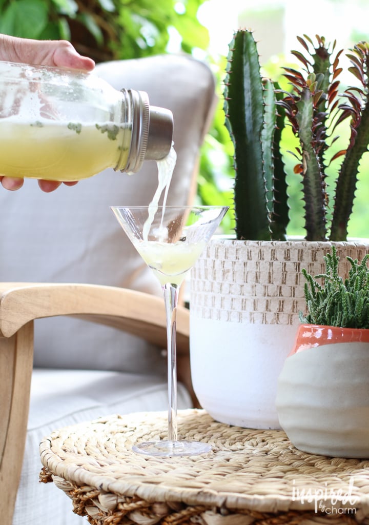 Spicy Chiptole Pineapple Martini | Inspired by Charm