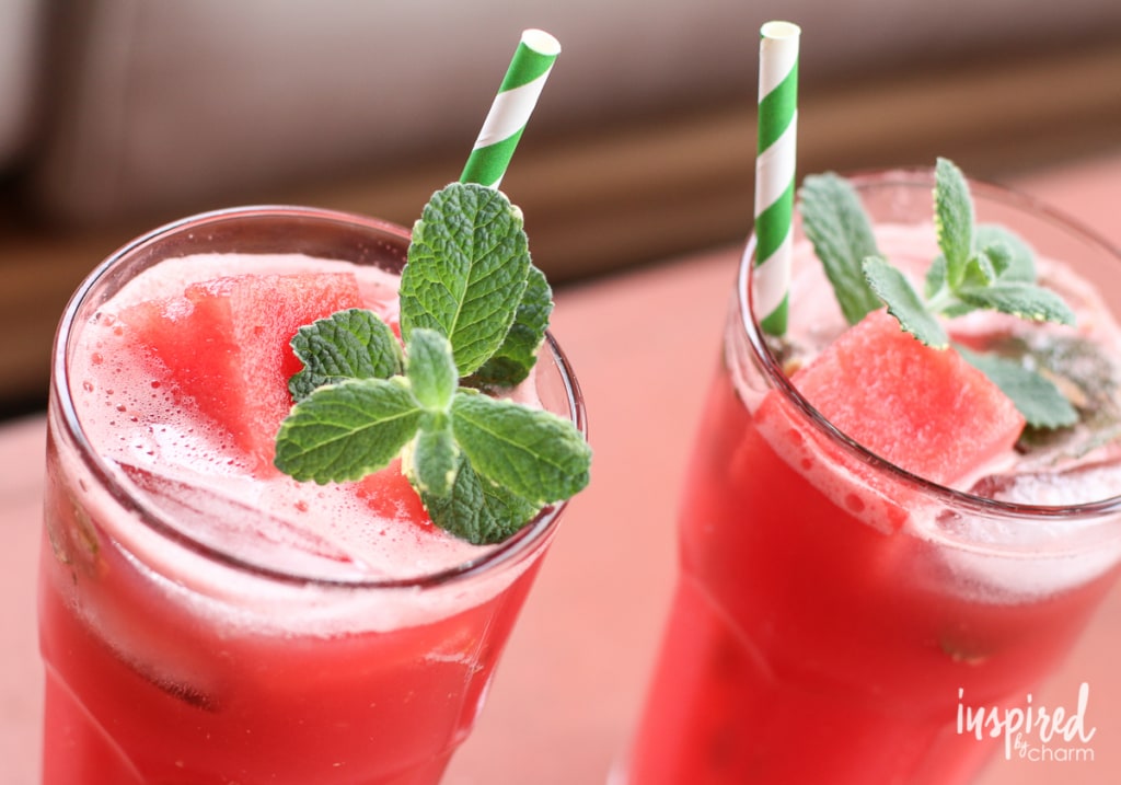 Watermelon Mojitos | Inspired by Charm