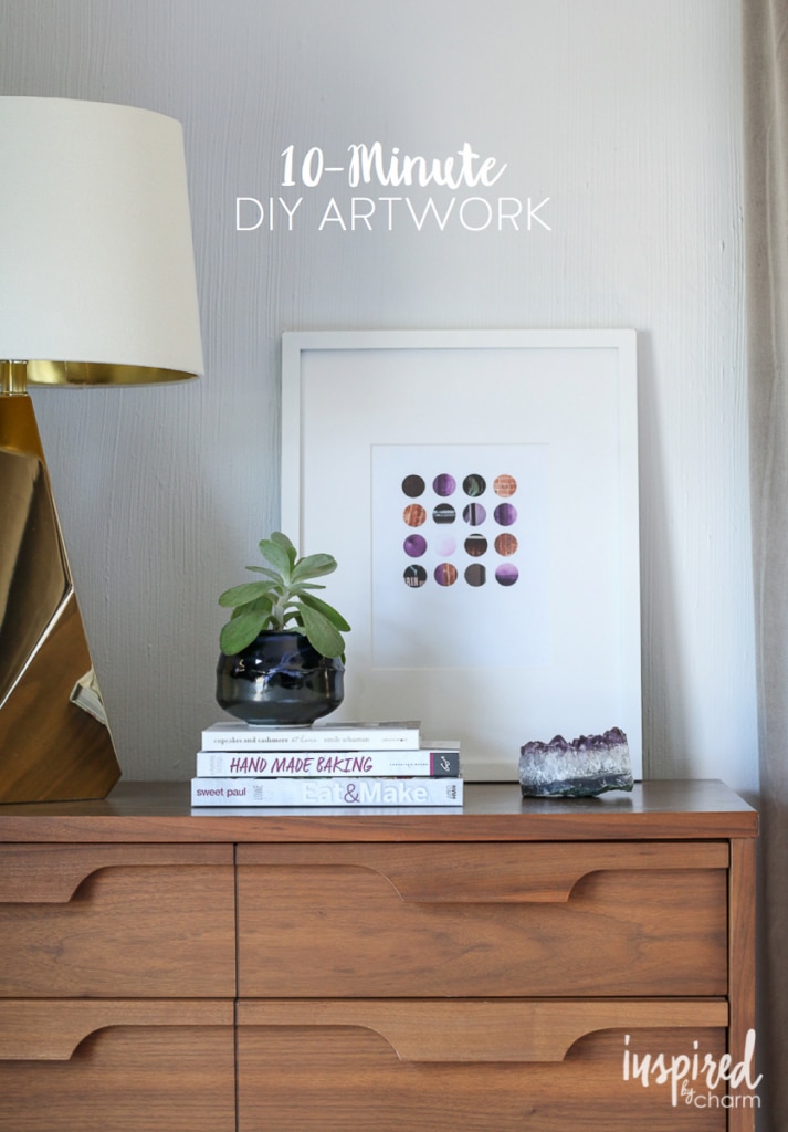10-Minute DIY Artwork | Inspired by Charm