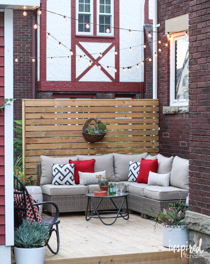 Outdoor Decorating | Inspired by Charm 