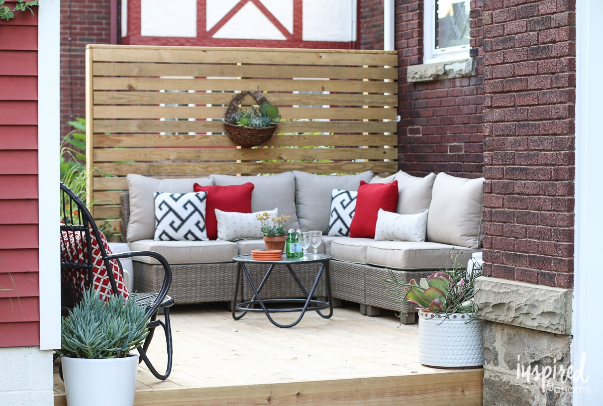 Outdoor Decorating | Inspired by Charm