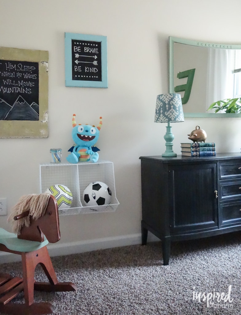 Boy's Bedroom Reveal | Inspired by Charm #GMCHTA