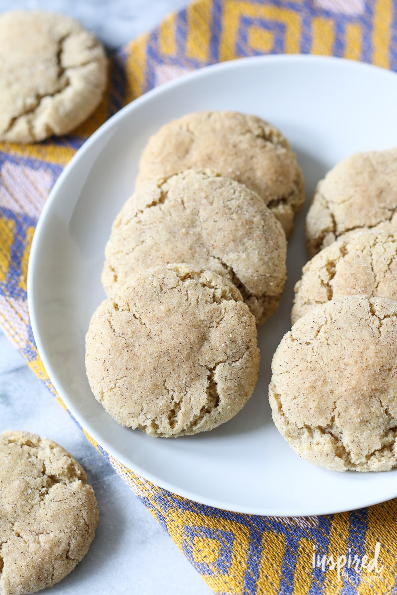 Chai Spiced Snickerdoodles #chai #spiced #snickerdoodle #cookie #fallbaking