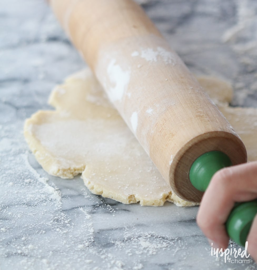 Cream Wafer Tree Cookies | inspiredbycharm.com #IBCholiday