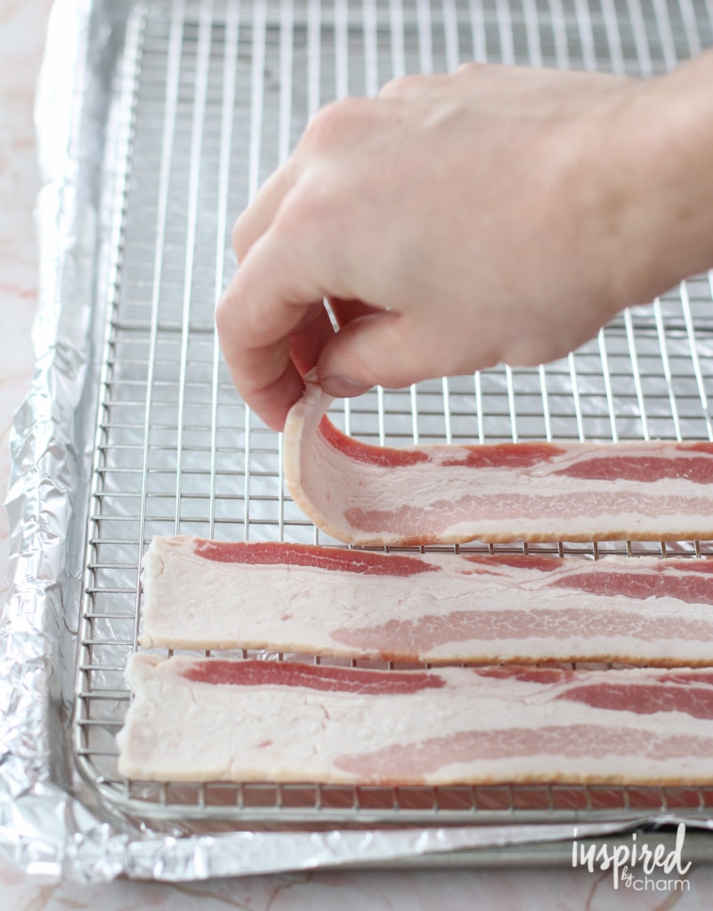 how to bake thick cut bacon