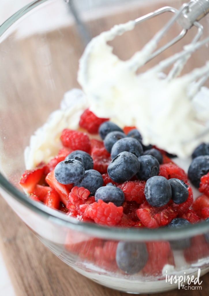 fresh mixed berries in a bowl