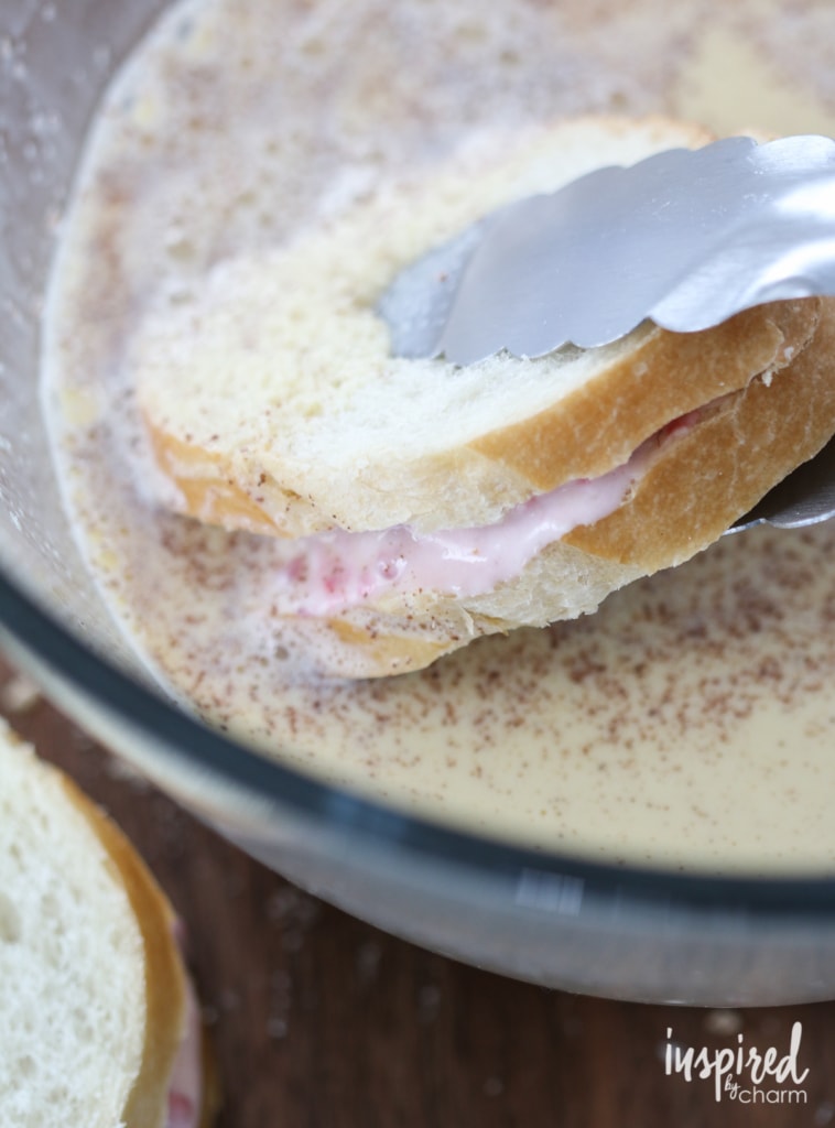 Berry Stuffed French Toast | inspiredbycharm.com #IBCbreakfastweek