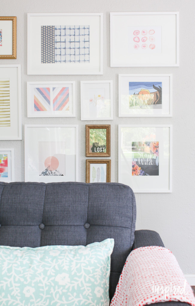 Ideas for Decorating Your Walls | inspiredbycharm.com