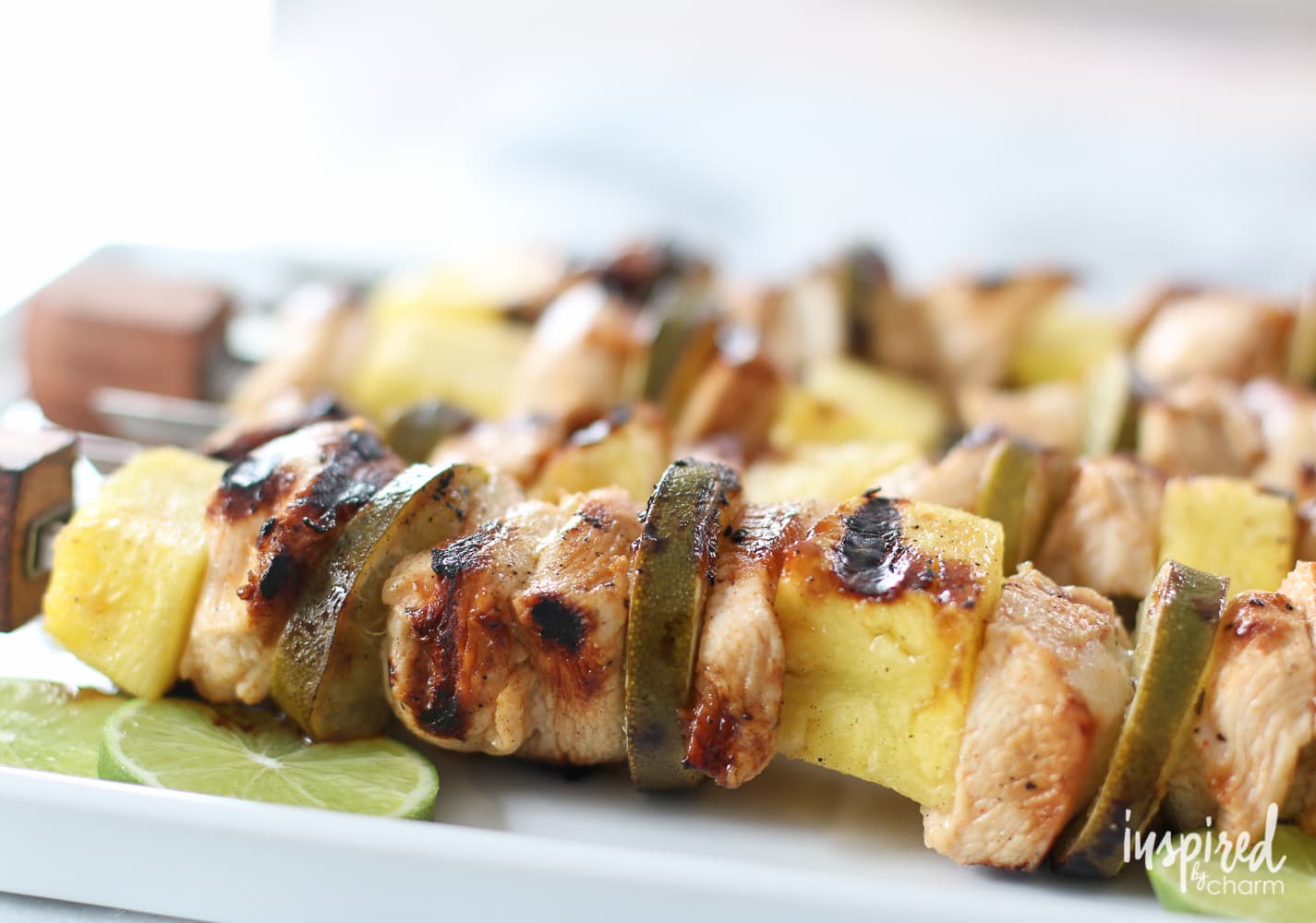 Tequila Lime Chicken Kabobs
