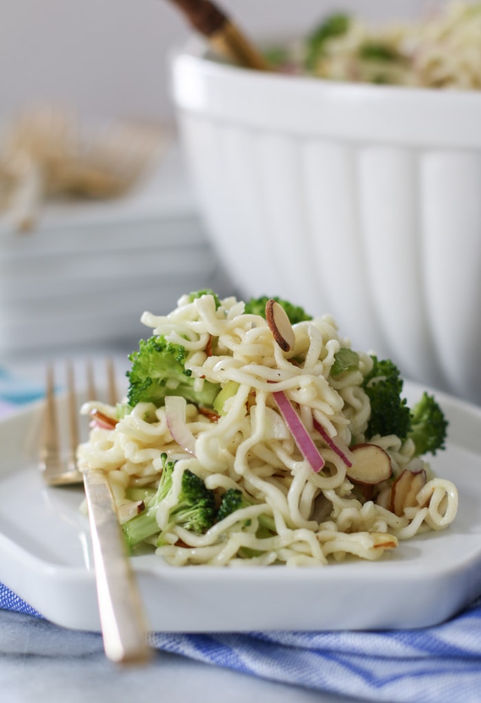 Ramen Noodle Salad | inspiredbycharm.com