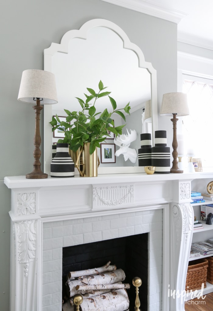 Decorating with Lamps | inspiredbycharm.com