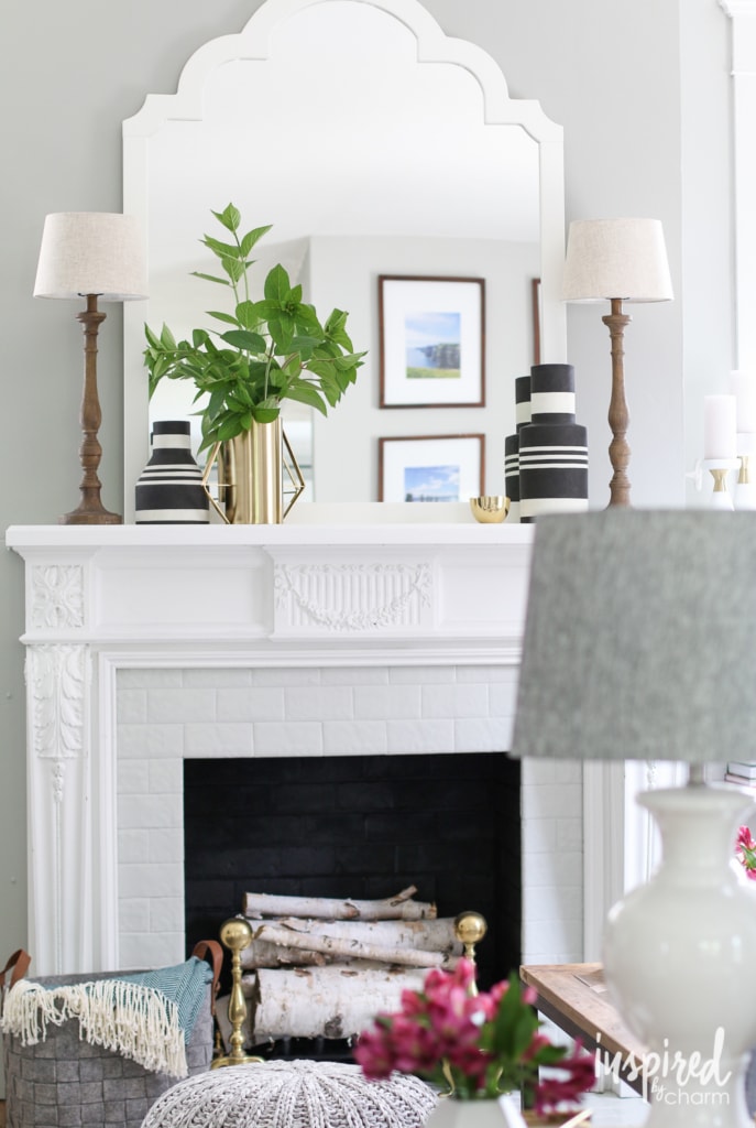 Decorating with Lamps | inspiredbycharm.com