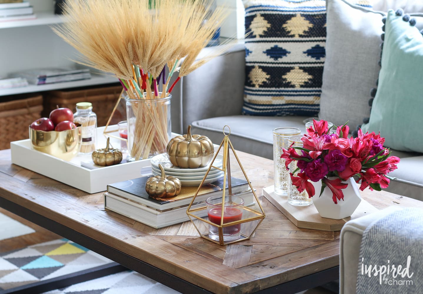 5 Tips for an Eclectic Fall Coffee Table