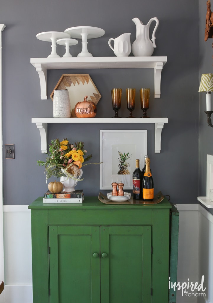 HomeGoods Gift Card Giveaway / Fall Entertaining-Around-My-House Tour| inspiredbycharm.com