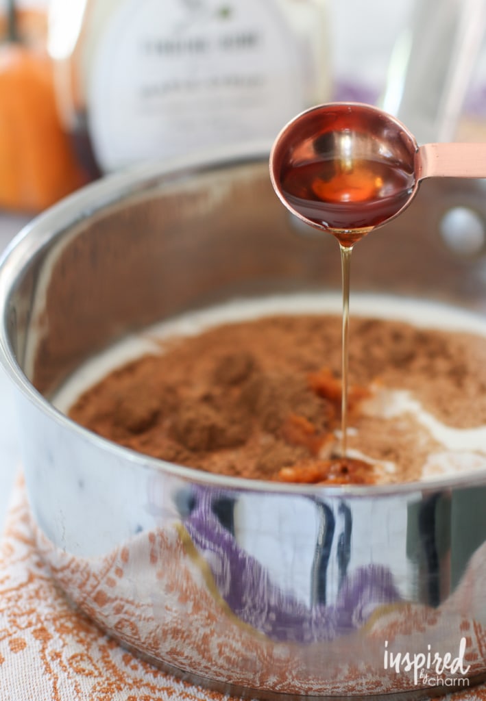 Homemade Pumpkin Spice Coffee Creamer | inspiredbycharm.com