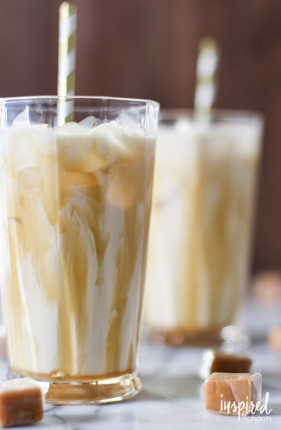 Salted Caramel White Russians 