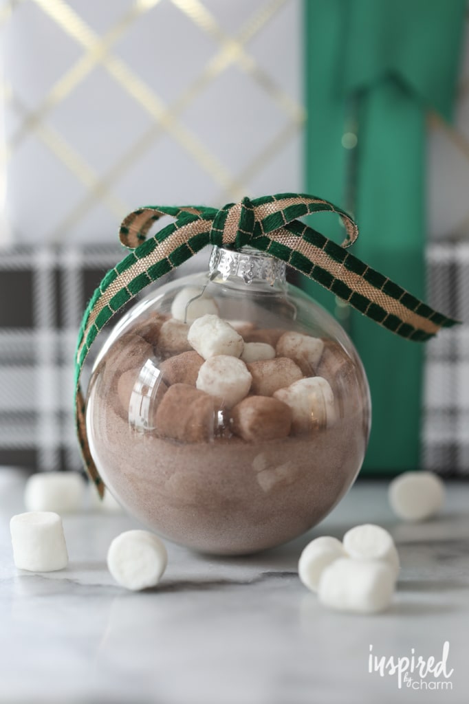 Holiday Gifting with Clear Glass Ornaments | inspiredbycharm.com