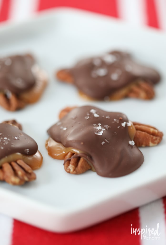 easy homemade Salted Turtle Candy recipe