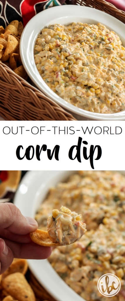 Out-of-this-World Corn Dip - The BEST Corn Dip Recipe #corndip #corn #dip #recipe #appetizer #picnic #easy 