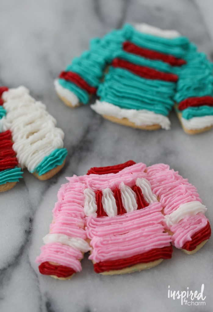 pink and red decorated cookie