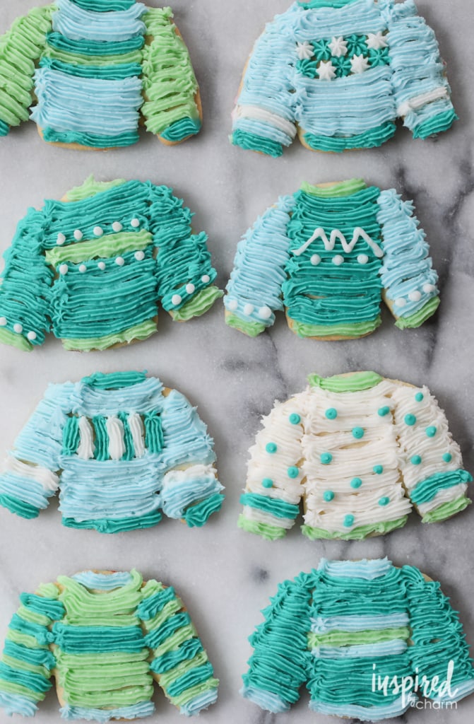 ugly sweater cookies