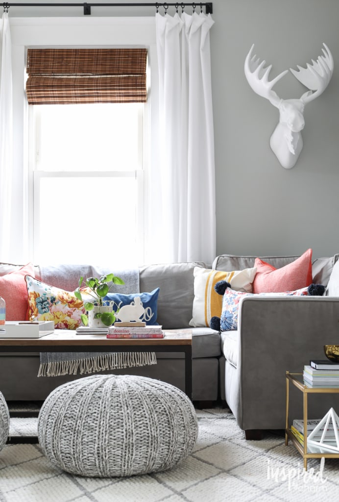 Tips for updating your living room for Spring! - Spring Living Room Refresh | Inspired by Charm